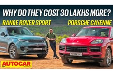Range Rover Sport and Porsche Cayenne comparison video